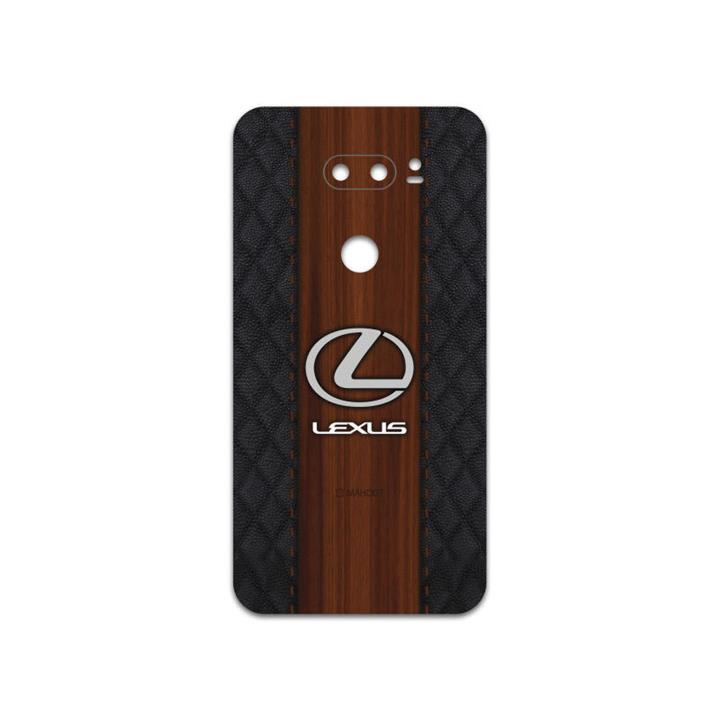 برچسب پوششی ماهوت مدل Lexus مناسب برای گوشی موبایل ال جی V30 MAHOOT  Lexus Cover Sticker for LG V30